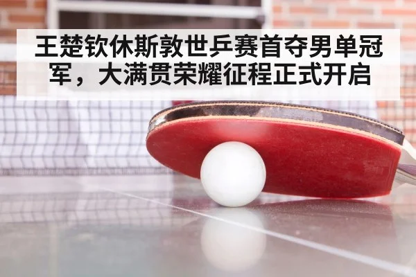 Wang Chuqin table tennis champion